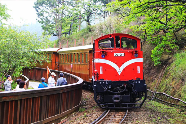 阿里山森林鐵路。（圖／阿里山國家森林遊樂區）